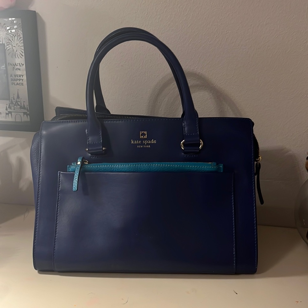 AUTHENTIC KATE SPADE blue purse